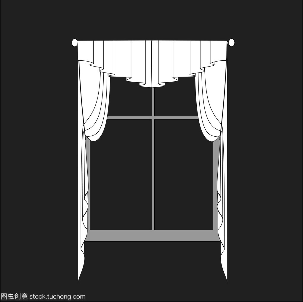 素描設(shè)計窗簾 藝術(shù)與功能的完美結(jié)合